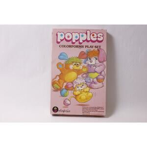 Popples Colorforms Play Set 1986 TCFC Sticking Pieces ~ 260219-WH 1002